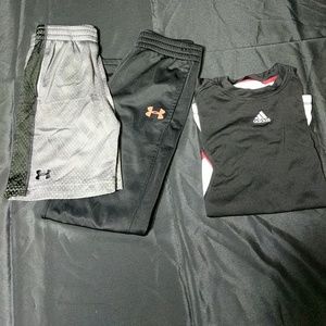 Lot of boy's sports wear
